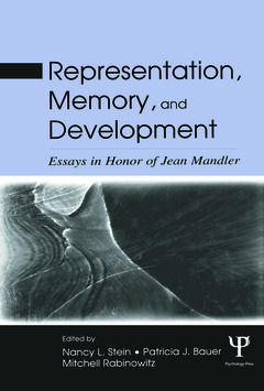 Couverture de l’ouvrage Representation, Memory, and Development