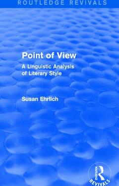 Couverture de l’ouvrage Point of View (Routledge Revivals)