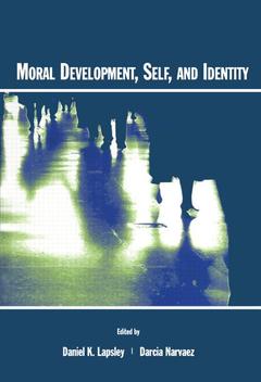 Couverture de l’ouvrage Moral Development, Self, and Identity