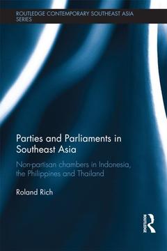Couverture de l’ouvrage Parties and Parliaments in Southeast Asia