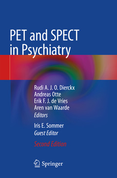 Couverture de l’ouvrage PET and SPECT in Psychiatry
