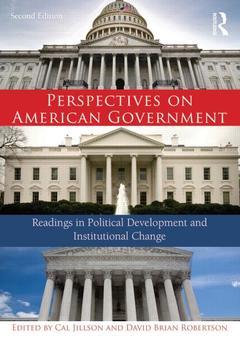 Couverture de l’ouvrage Perspectives on American Government