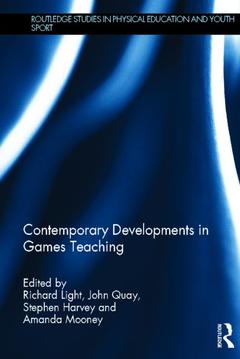 Couverture de l’ouvrage Contemporary Developments in Games Teaching