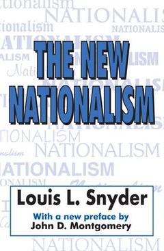Couverture de l’ouvrage The New Nationalism