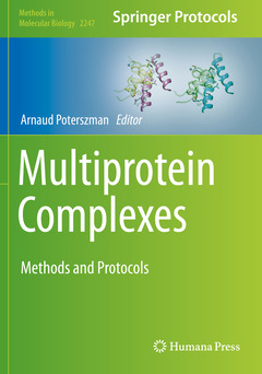 Couverture de l’ouvrage Multiprotein Complexes