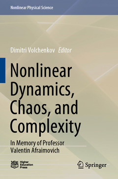 Couverture de l’ouvrage Nonlinear Dynamics, Chaos, and Complexity