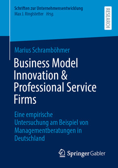 Couverture de l’ouvrage Business Model Innovation & Professional Service Firms