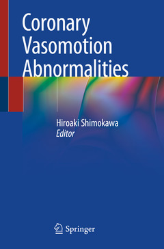 Couverture de l’ouvrage Coronary Vasomotion Abnormalities