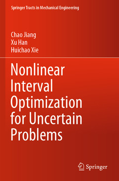 Couverture de l’ouvrage Nonlinear Interval Optimization for Uncertain Problems