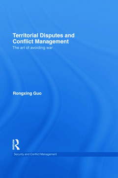 Couverture de l’ouvrage Territorial Disputes and Conflict Management