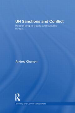 Couverture de l’ouvrage UN Sanctions and Conflict