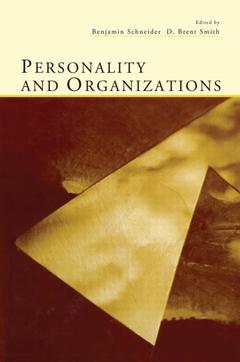 Couverture de l’ouvrage Personality and Organizations