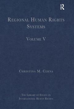 Cover of the book Regional Human Rights Systems