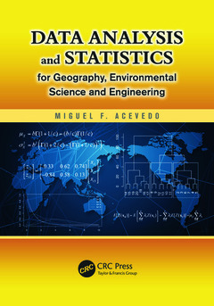 Couverture de l’ouvrage Data Analysis and Statistics for Geography, Environmental Science, and Engineering
