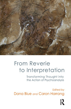 Couverture de l’ouvrage From Reverie to Interpretation