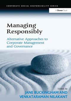 Couverture de l’ouvrage Managing Responsibly