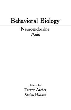 Couverture de l’ouvrage Behavioral Biology