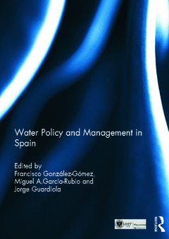 Cover of the book Water Policy and Management in Spain