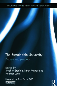 Couverture de l’ouvrage The Sustainable University