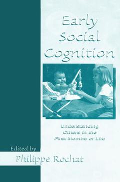 Couverture de l’ouvrage Early Social Cognition