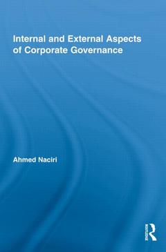 Cover of the book Internal and External Aspects of Corporate Governance