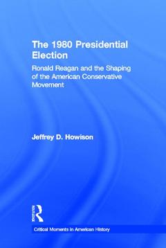 Couverture de l’ouvrage The 1980 Presidential Election