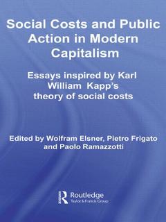 Couverture de l’ouvrage Social Costs and Public Action in Modern Capitalism