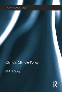 Couverture de l’ouvrage China's Climate Policy