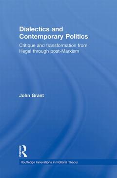 Couverture de l’ouvrage Dialectics and Contemporary Politics