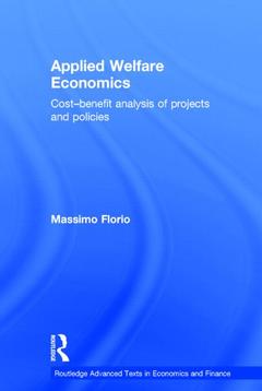 Couverture de l’ouvrage Applied Welfare Economics