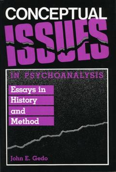 Cover of the book Conceptual Issues in Psychoanalysis