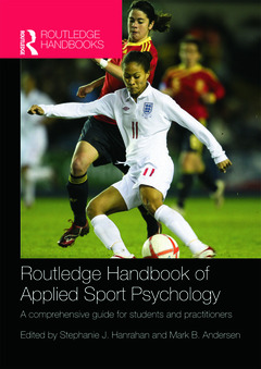 Cover of the book Routledge Handbook of Applied Sport Psychology