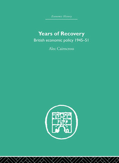Couverture de l’ouvrage Years of Recovery