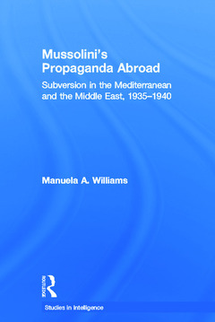 Cover of the book Mussolini's Propaganda Abroad