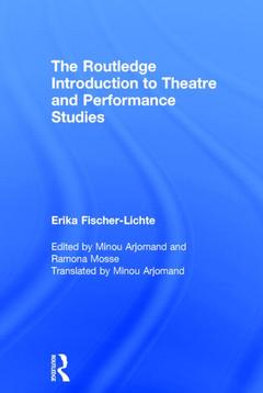 Couverture de l’ouvrage The Routledge Introduction to Theatre and Performance Studies
