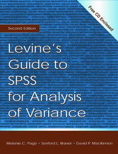 Couverture de l’ouvrage Levine's Guide to SPSS for Analysis of Variance