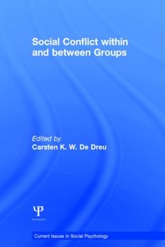 Couverture de l’ouvrage Social Conflict within and between Groups