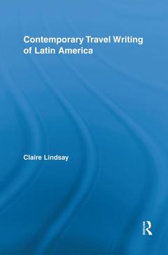 Couverture de l’ouvrage Contemporary Travel Writing of Latin America