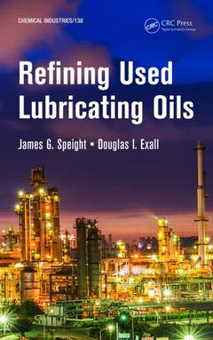 Couverture de l’ouvrage Refining Used Lubricating Oils