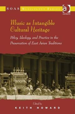 Couverture de l’ouvrage Music as Intangible Cultural Heritage