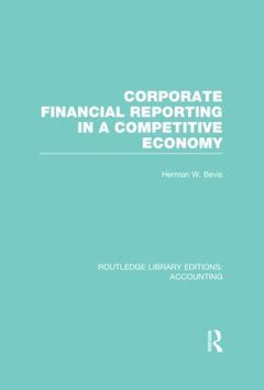 Couverture de l’ouvrage Corporate Financial Reporting in a Competitive Economy (RLE Accounting)