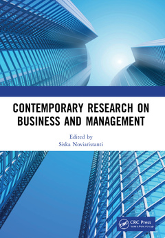 Couverture de l’ouvrage Contemporary Research on Business and Management