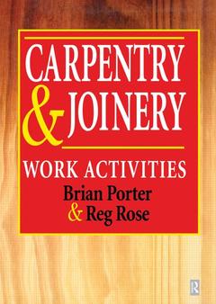 Cover of the book Carpentry and Joinery