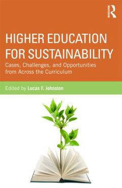 Couverture de l’ouvrage Higher Education for Sustainability