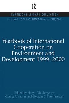 Cover of the book Yearbook of International Cooperation on Environment and Development 1999-2000