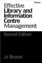 Cover of the book Effective Library and Information Centre Management