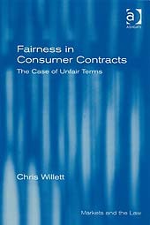 Cover of the book Fairness in Consumer Contracts