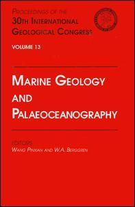 Couverture de l’ouvrage Marine Geology and Palaeoceanography