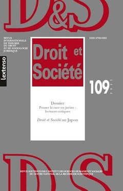 Couverture de l’ouvrage Droit & Société N°109-2021