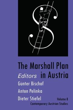 Couverture de l’ouvrage The Marshall Plan in Austria